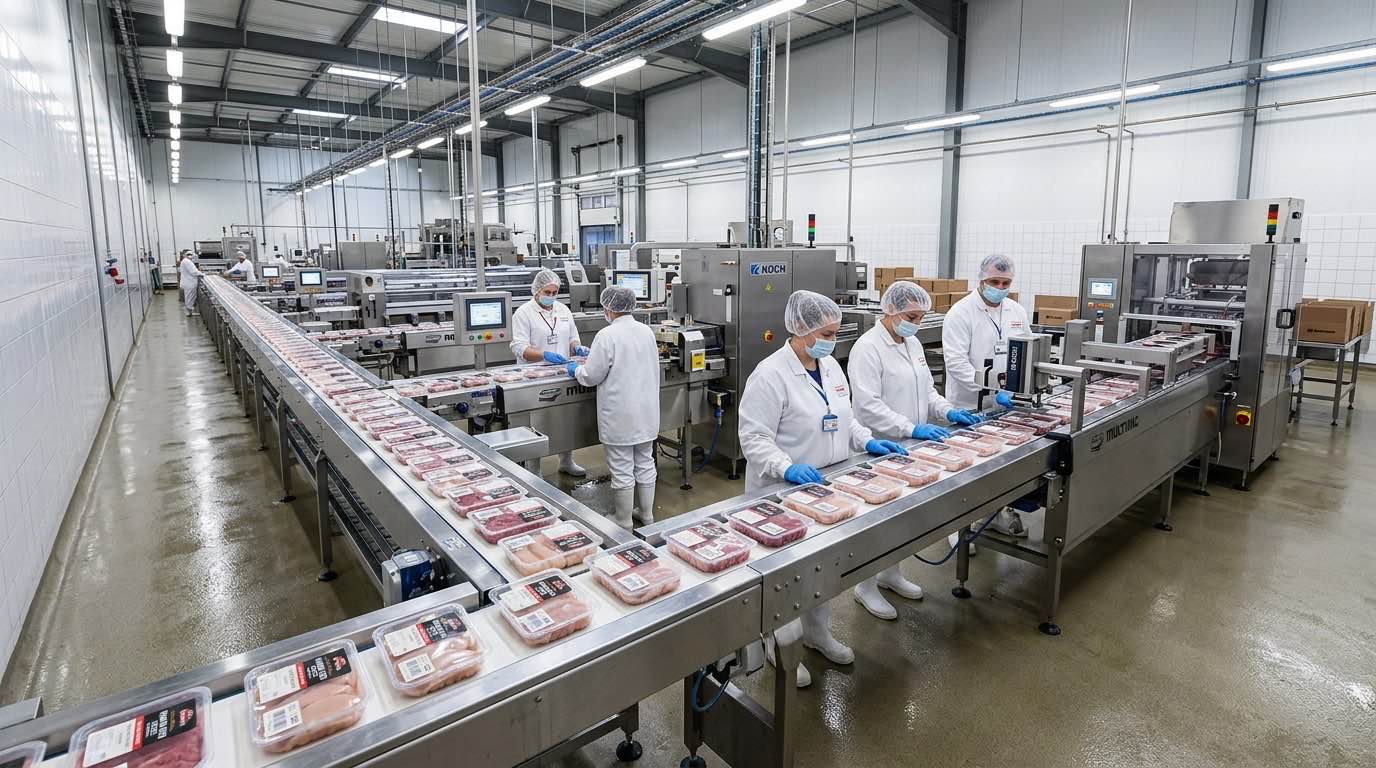 BlakBear sensors deployed in a food manufacturing facility